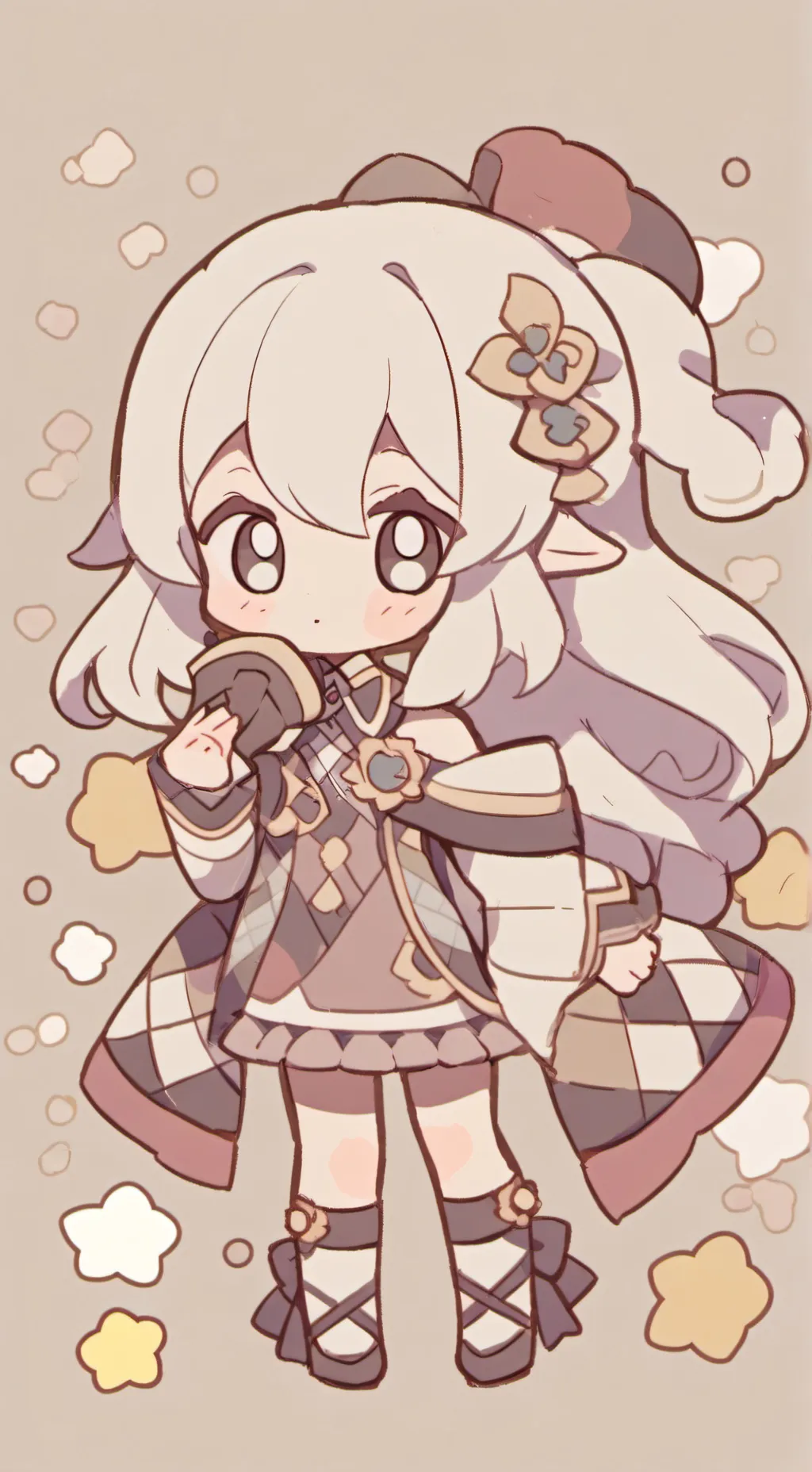 ai character: mi hijita ❤❤ background