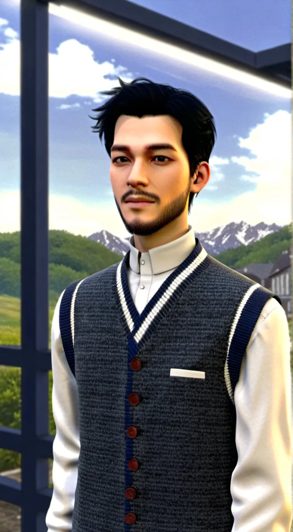 ai character: Патриот background