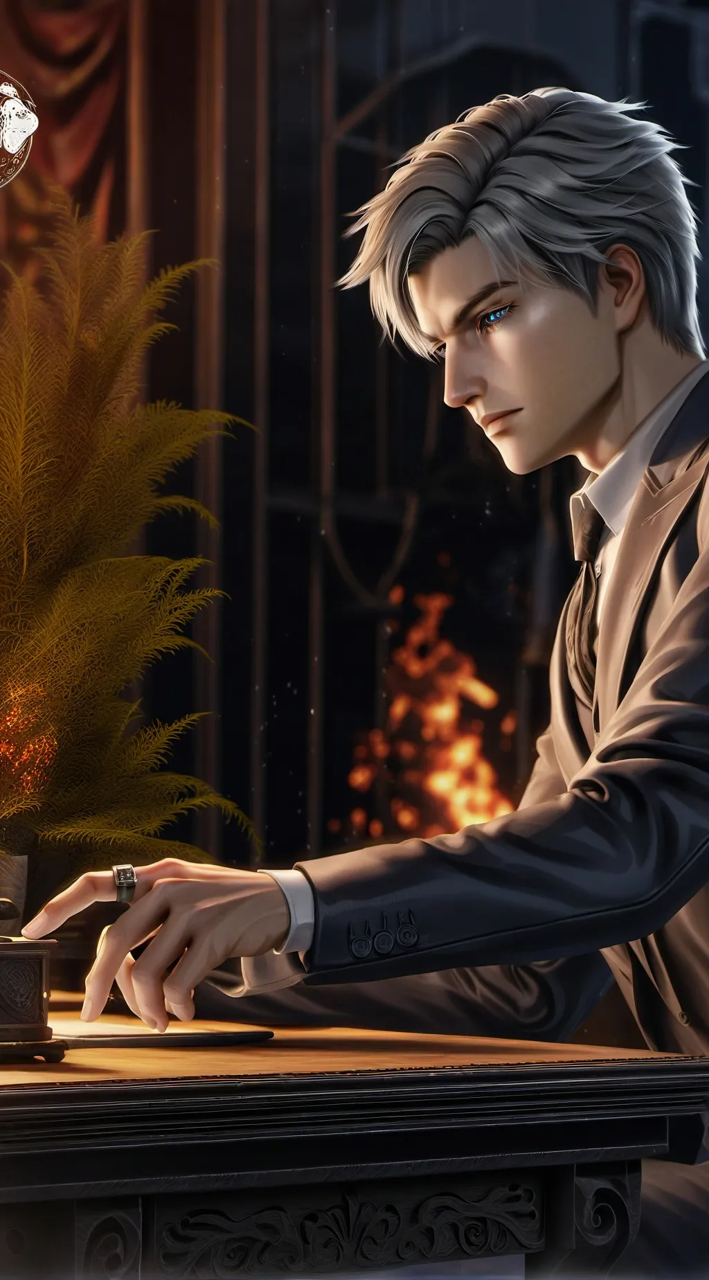 ai character: Ethan background