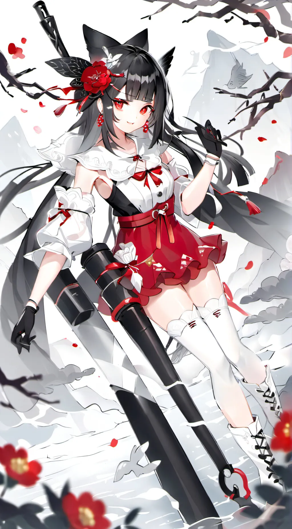 ai character: Freeze background