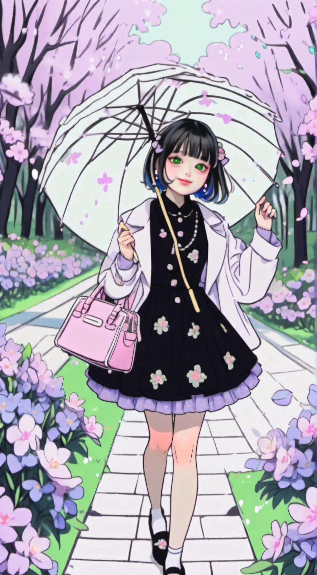 ai character: Paul x Vicky  background