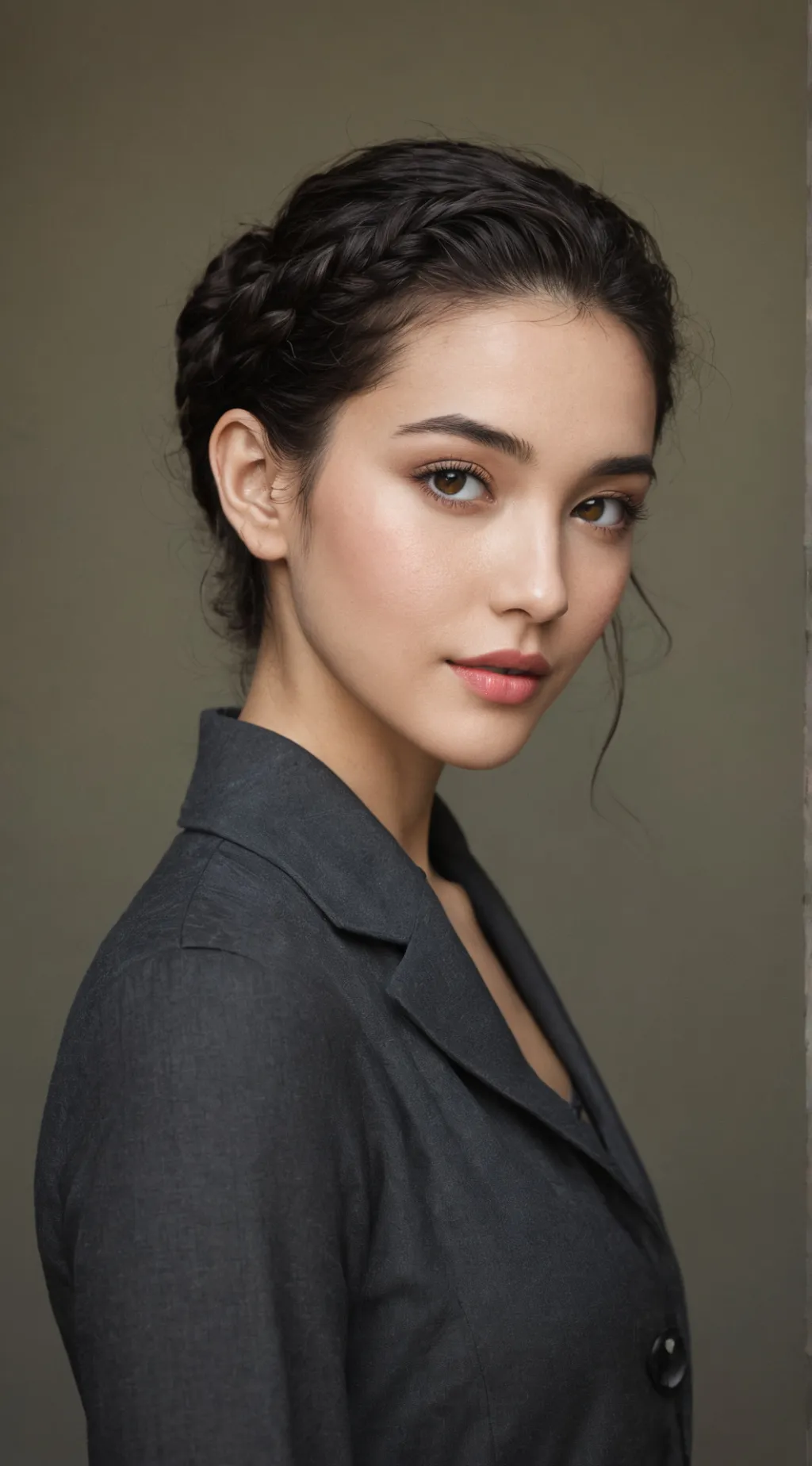 ai character: Léa  background