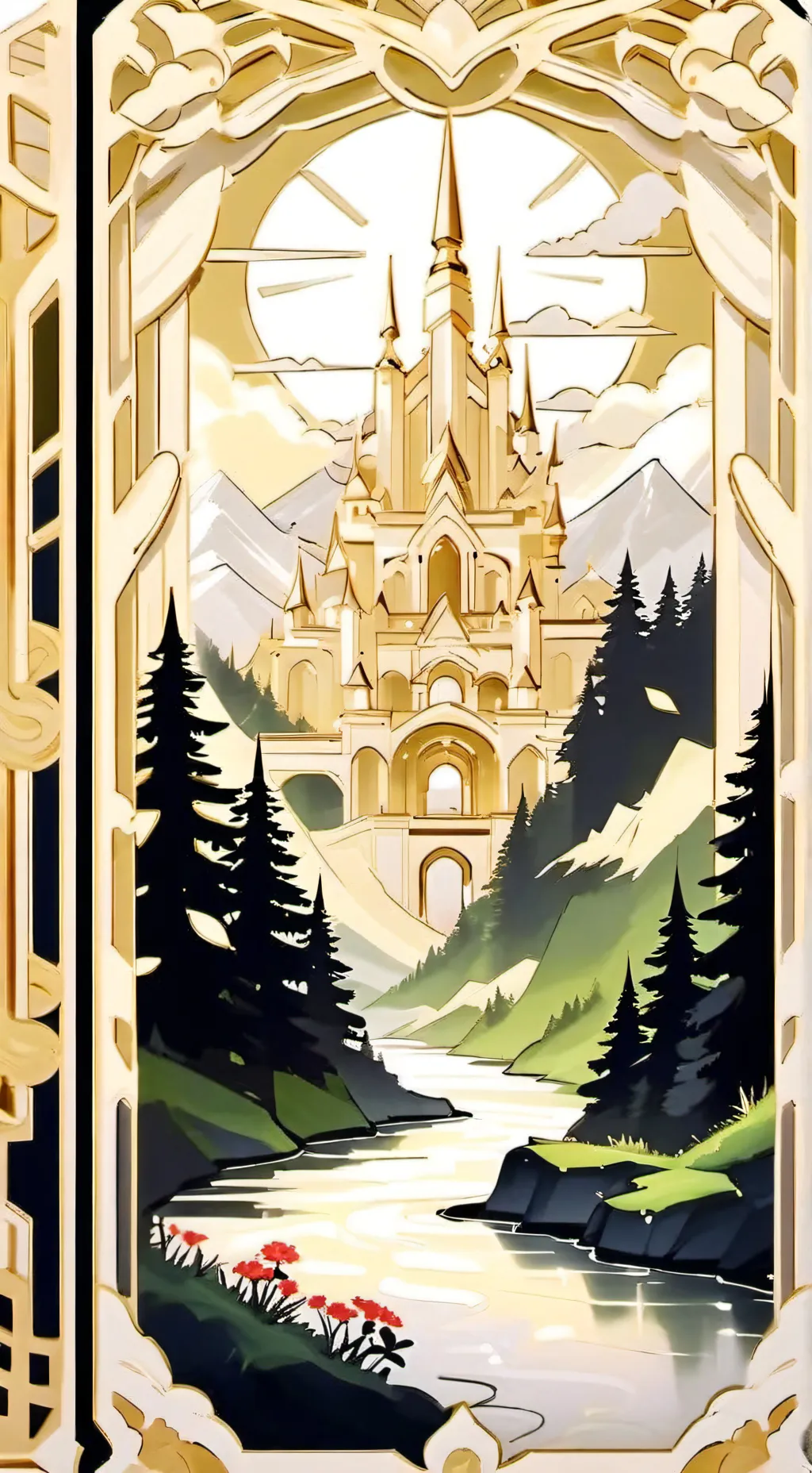 ai character: Danger zip background