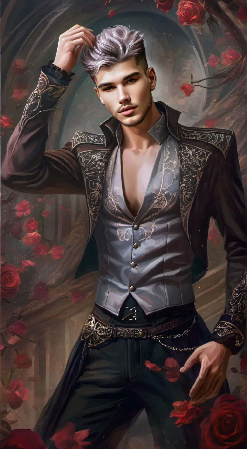 ai character: Will Either  background