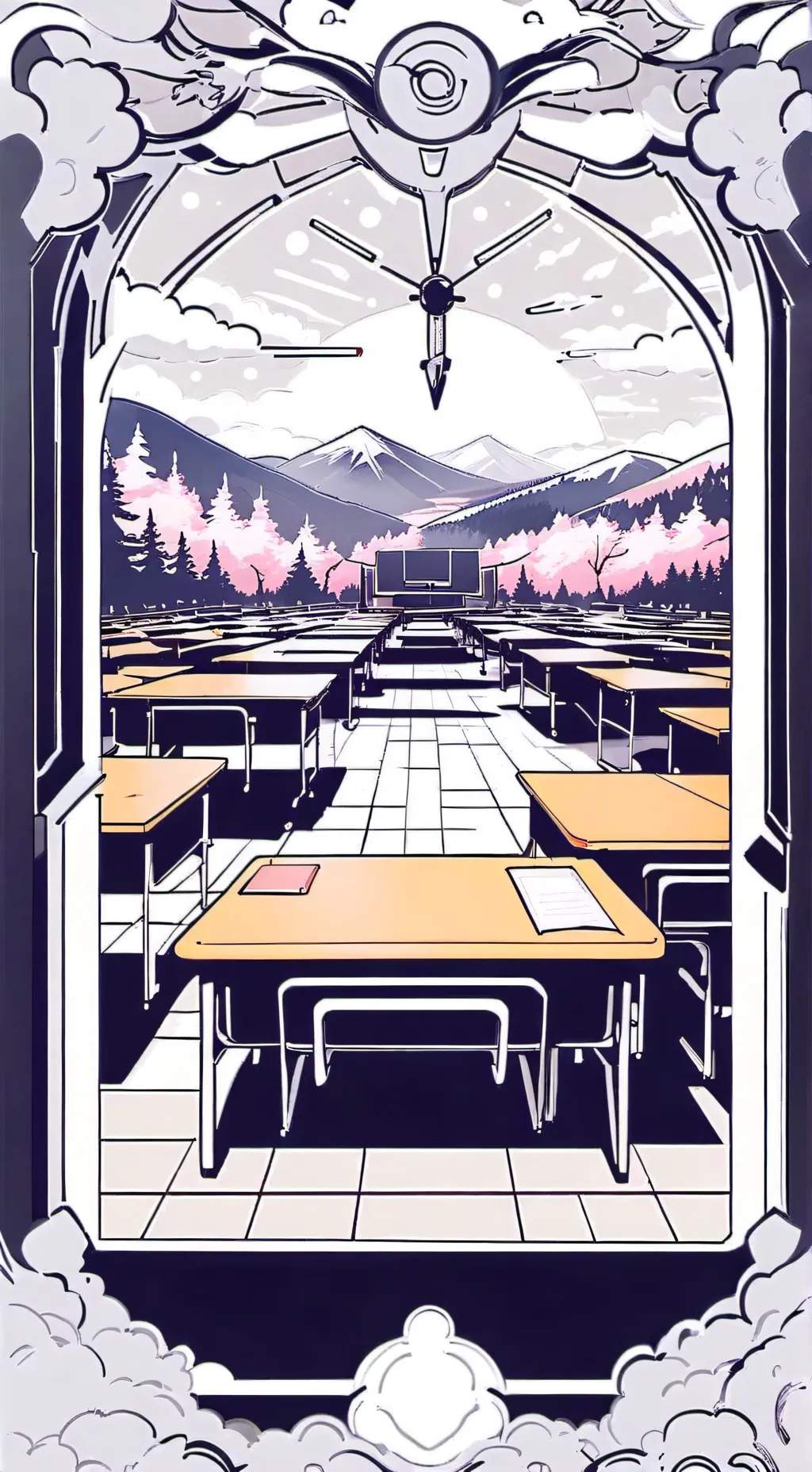 ai character: Pick me fep  background