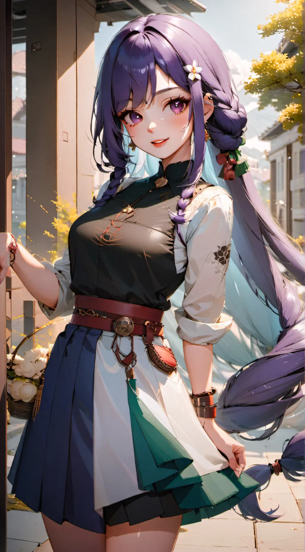 ai character: Emii Suzuki background