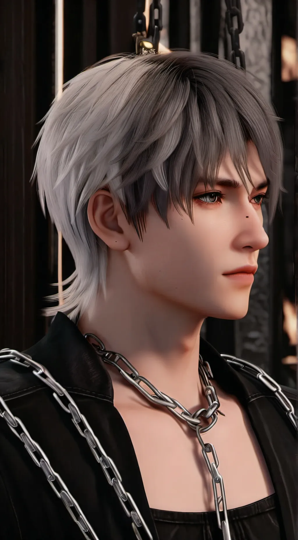 ai character: ¥sean¥ background