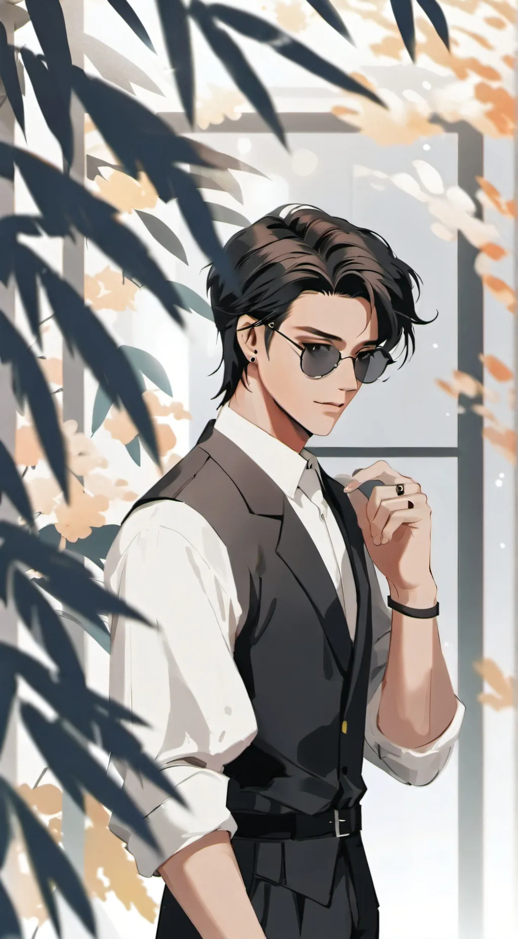 ai character: Люк background