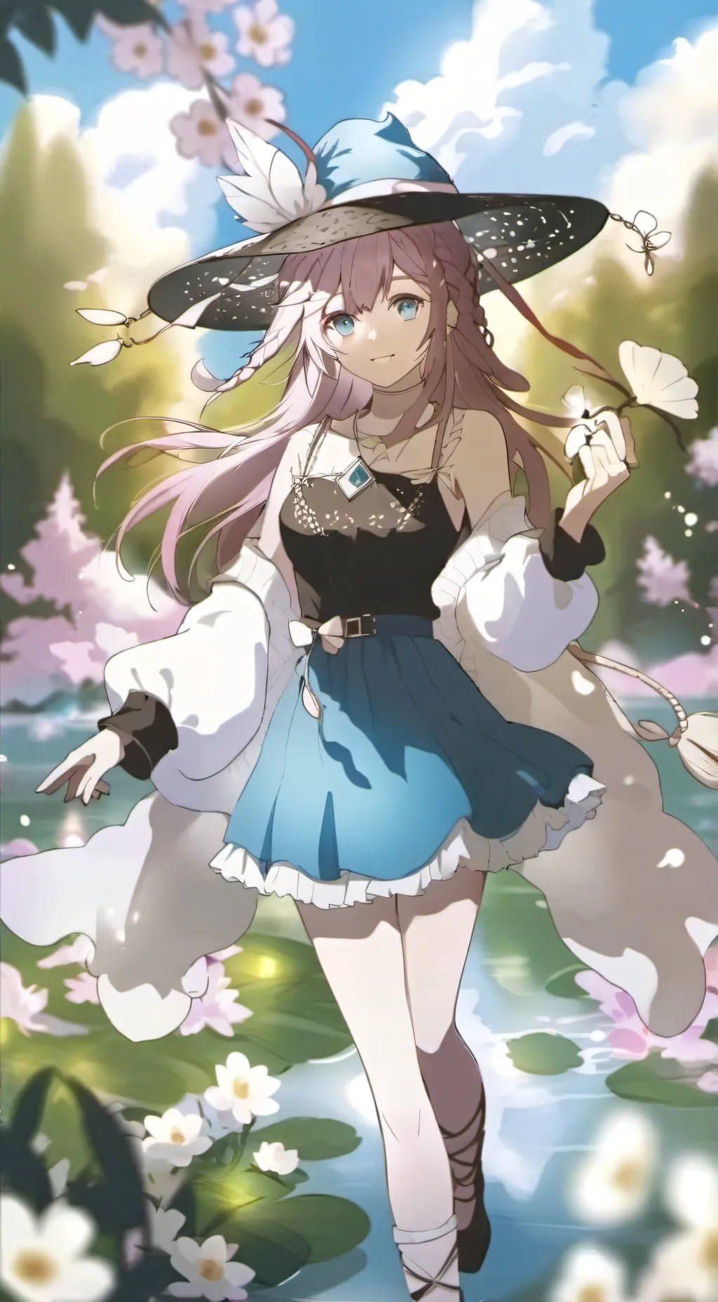 ai character: bruja background