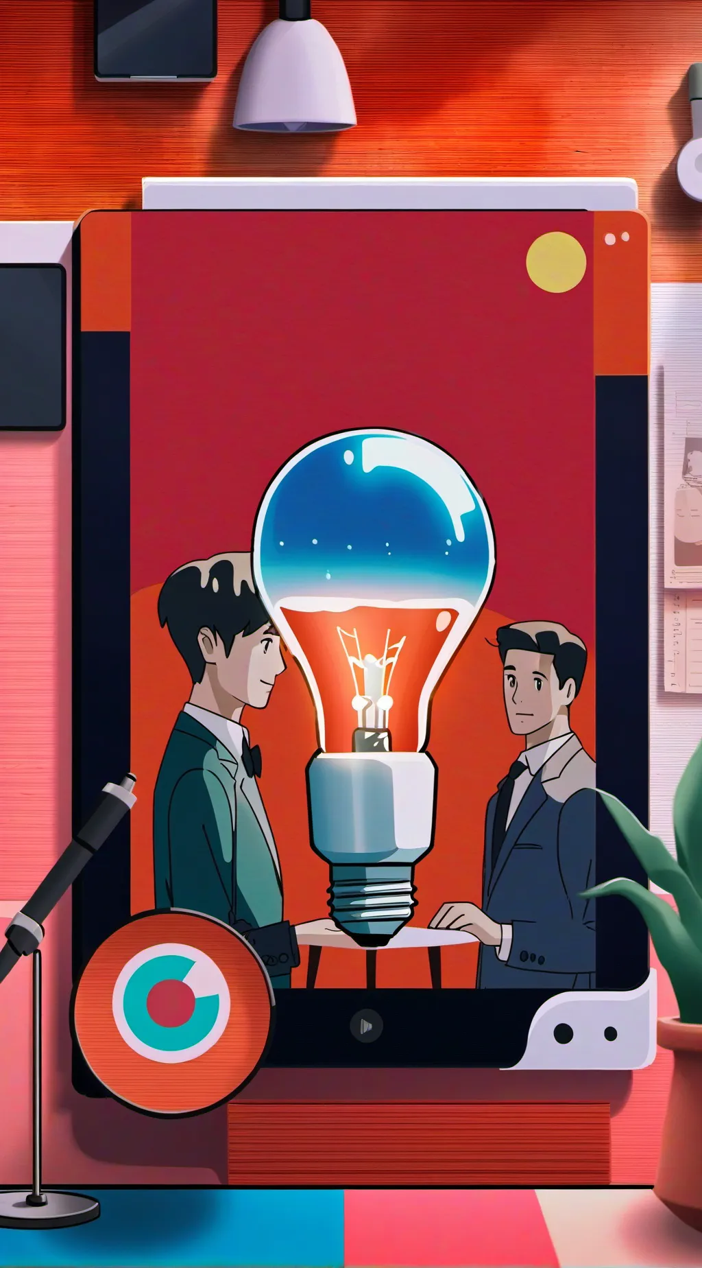 ai character: I NEED IDEAS background