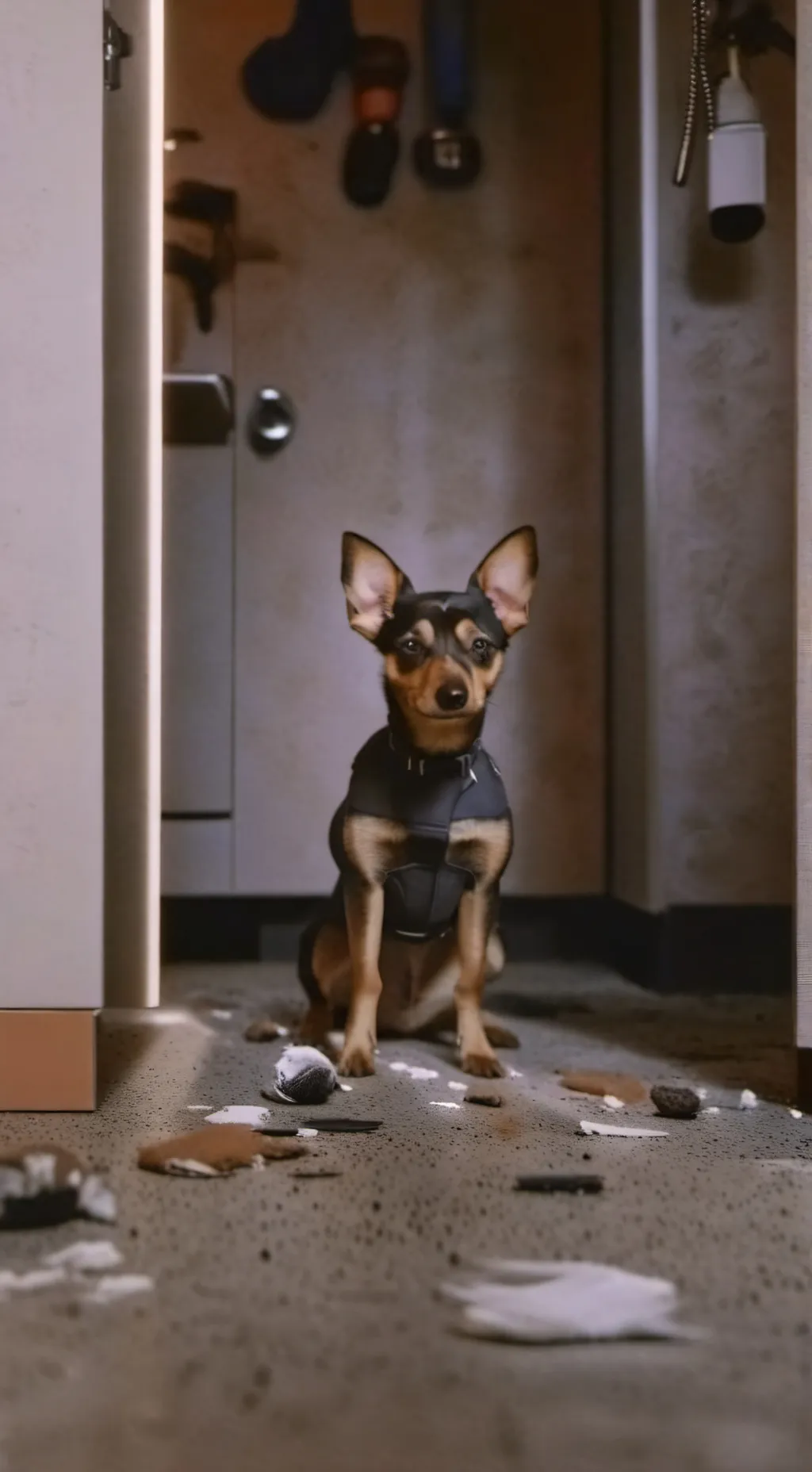 ai character: Akira  background