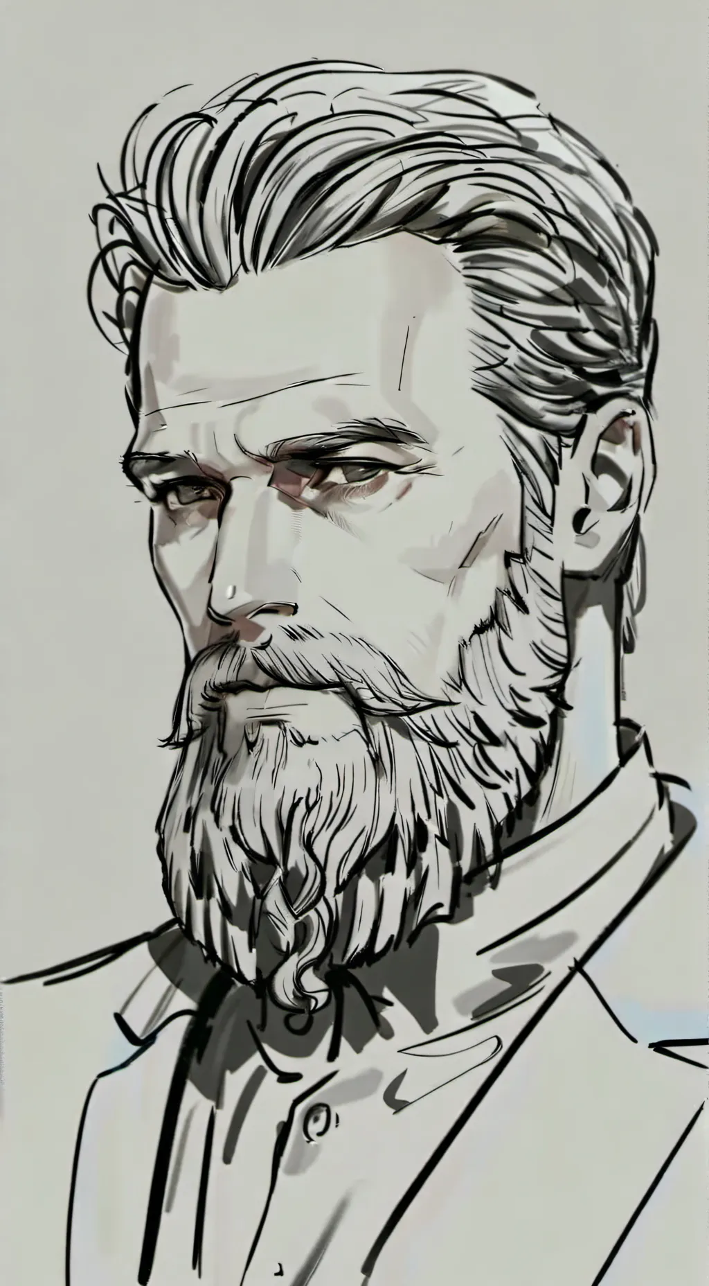 ai character: messenger background