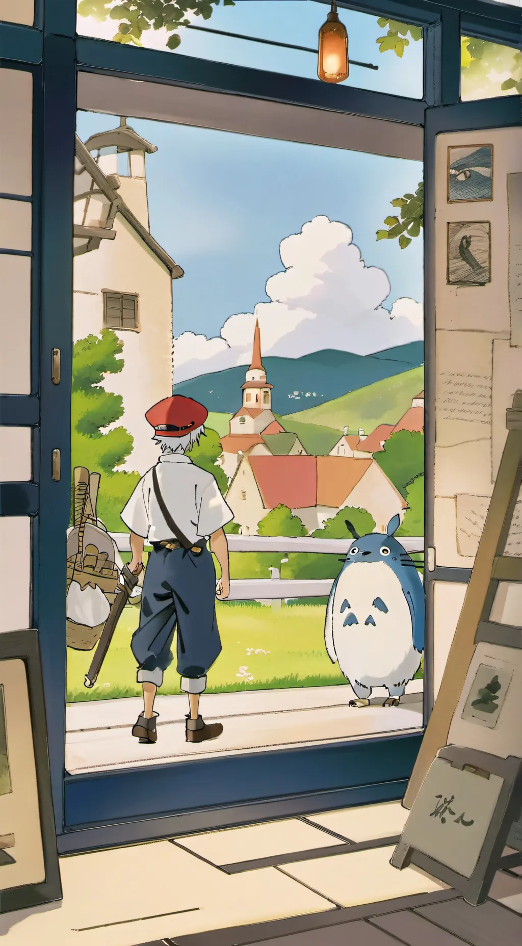 ai character: david background