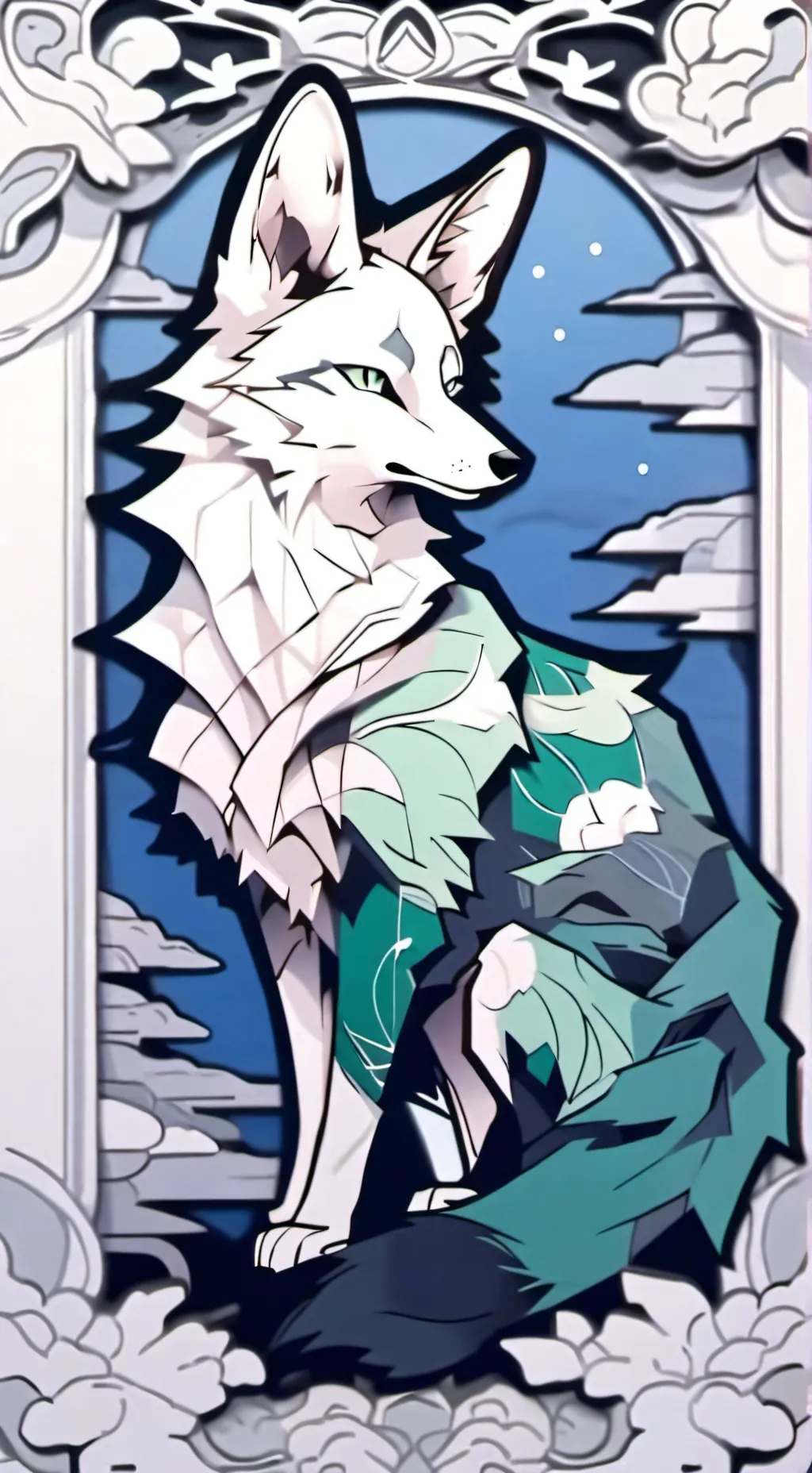 ai character: •~Pixel~• background