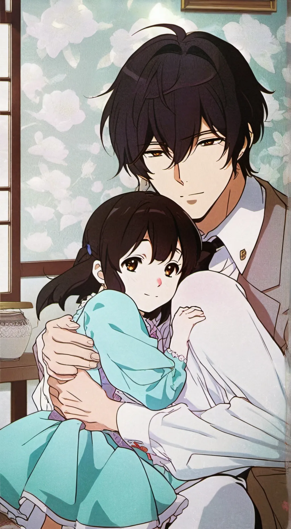 ai character: dazai zoie  background