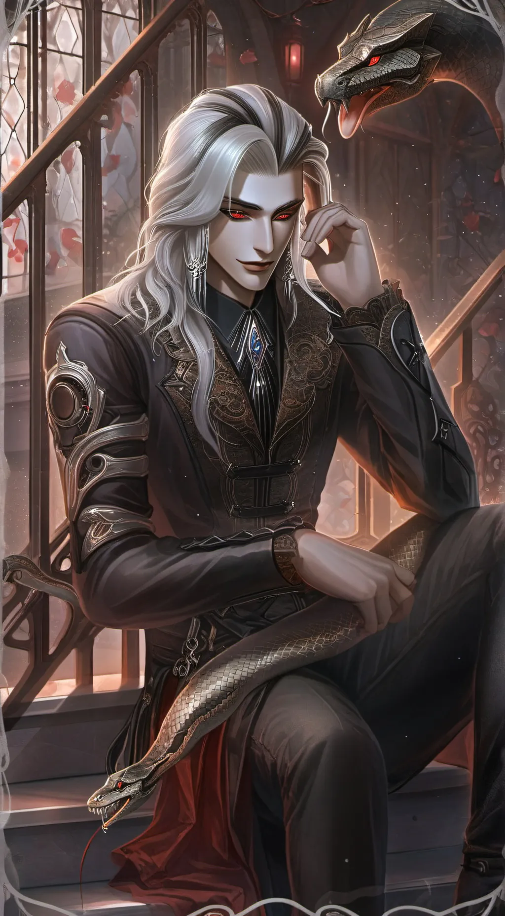 ai character: Макс background