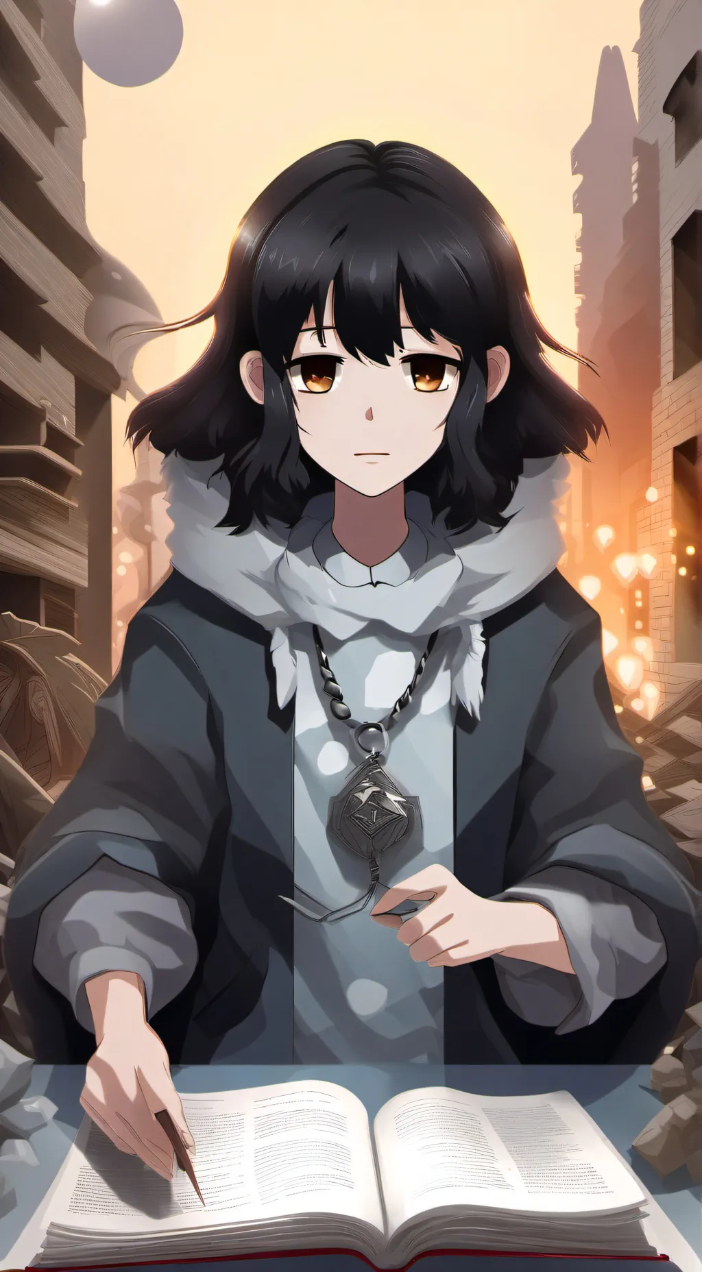 ai character: Fernanda background