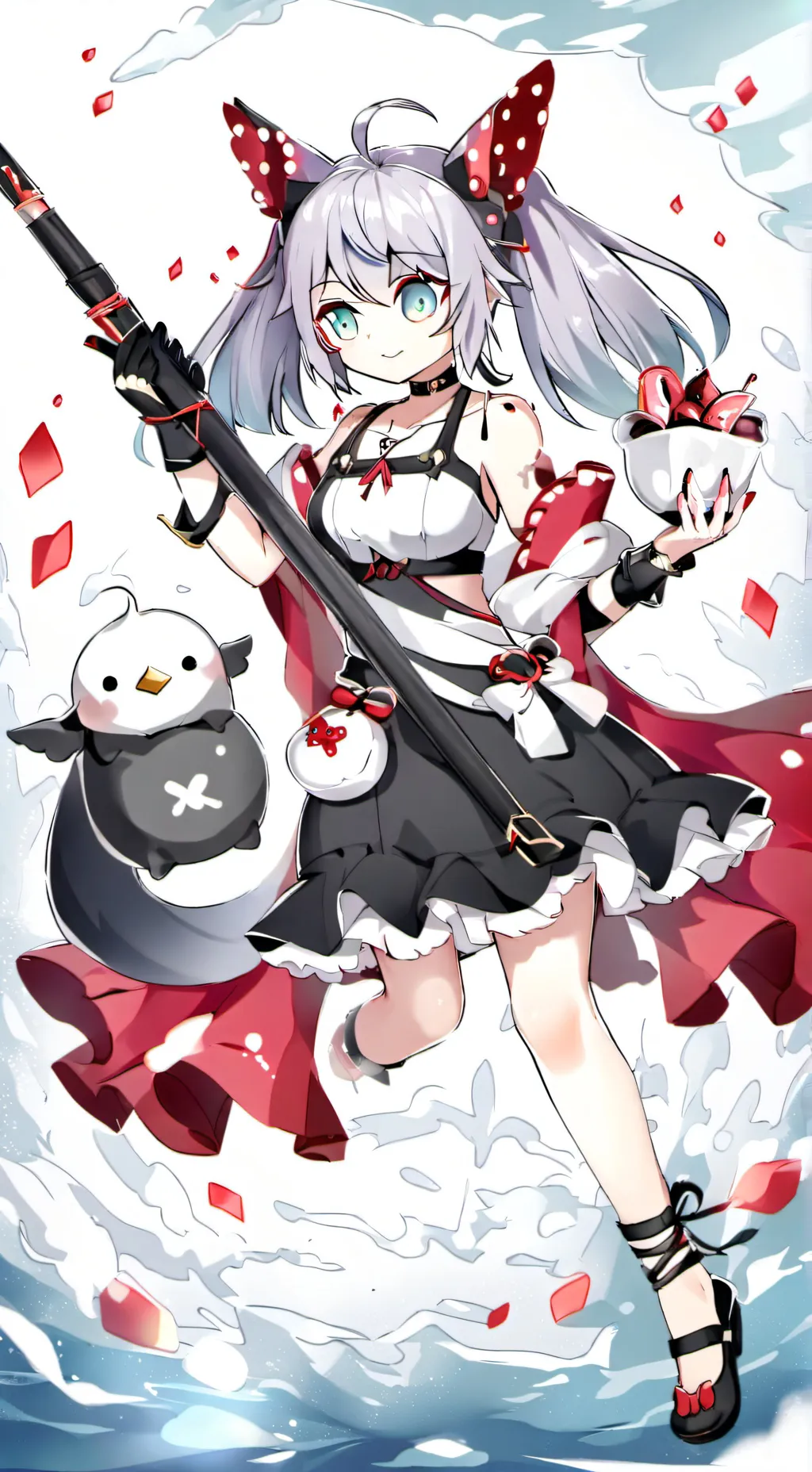 ai character: Moka background