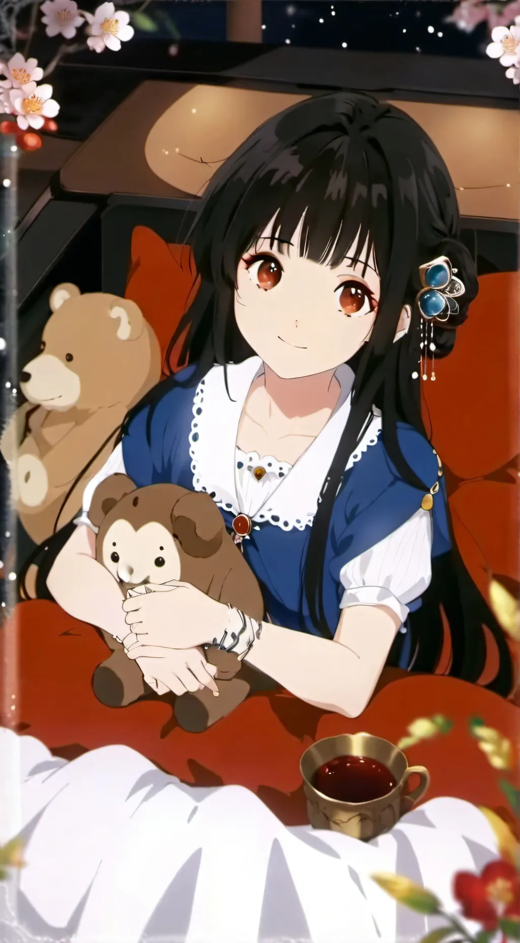 ai character: MHA sleepover ￼ background