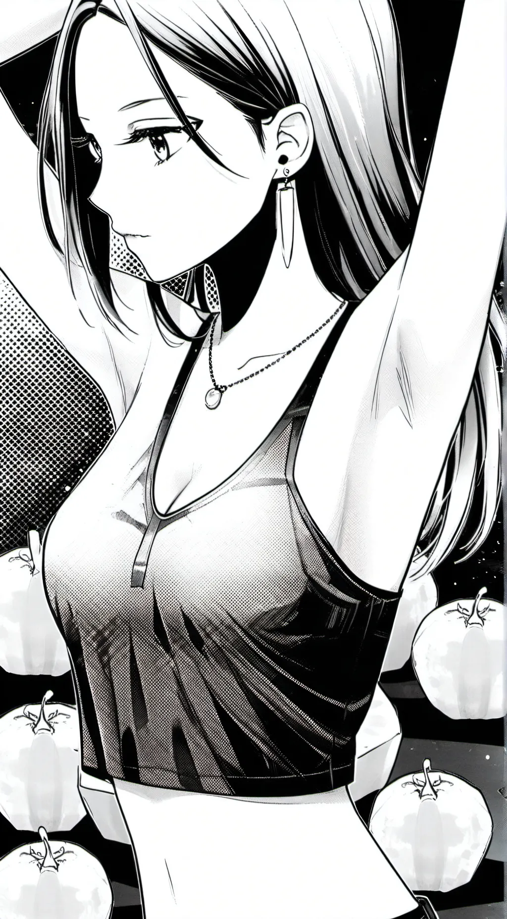 ai character: sex girl  background