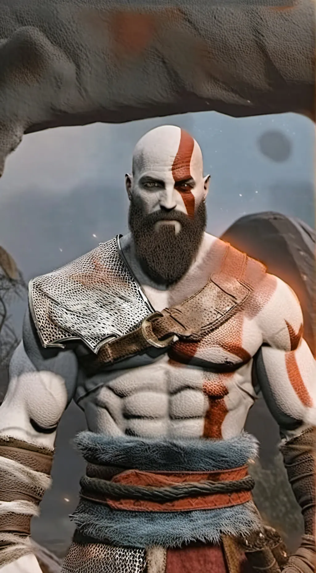ai character: Kratos background