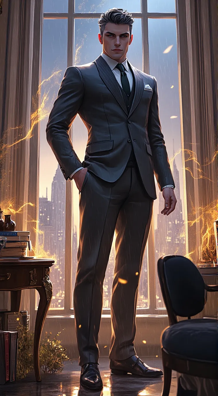 ai character: Adrian background