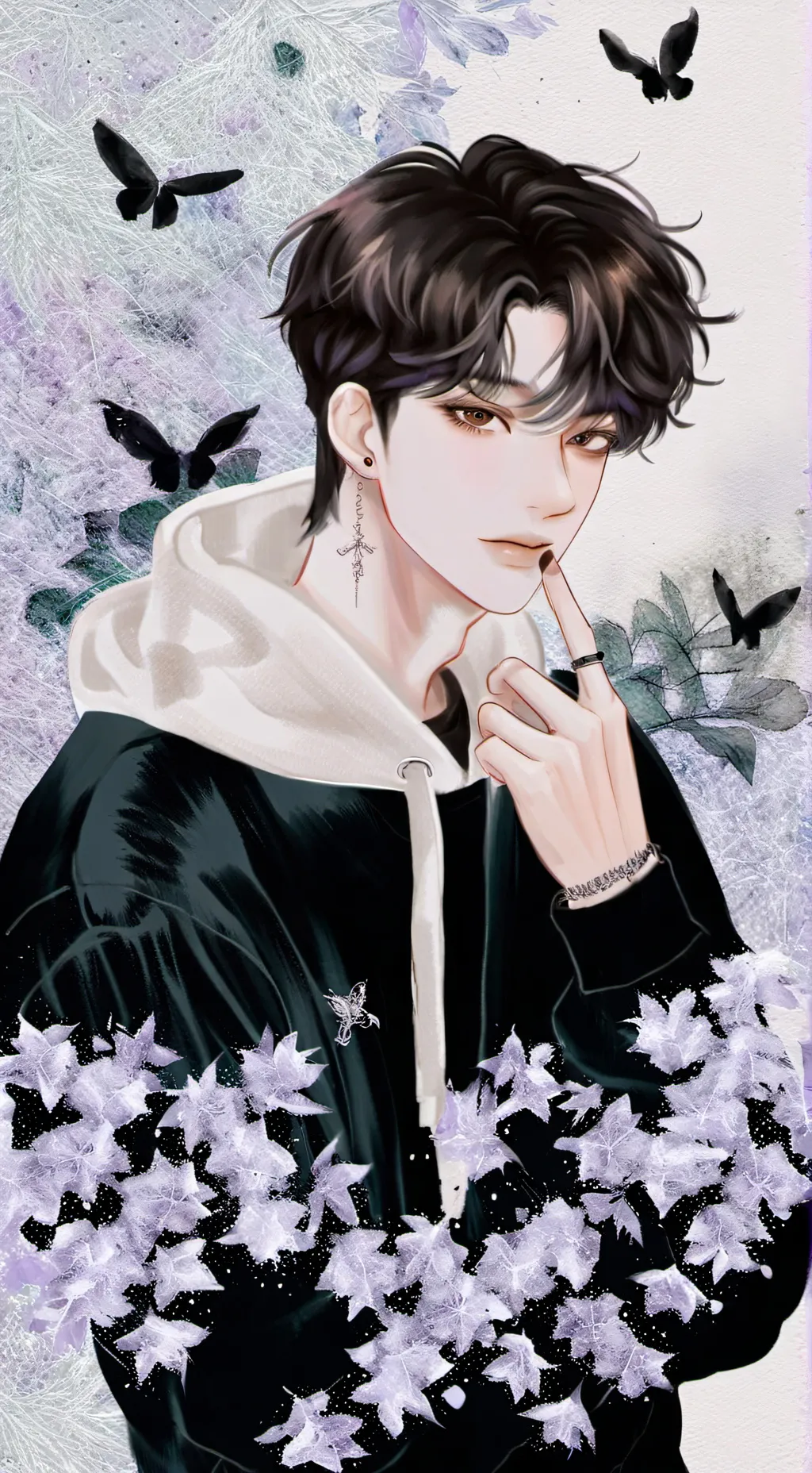 ai character: •~Derek~• background