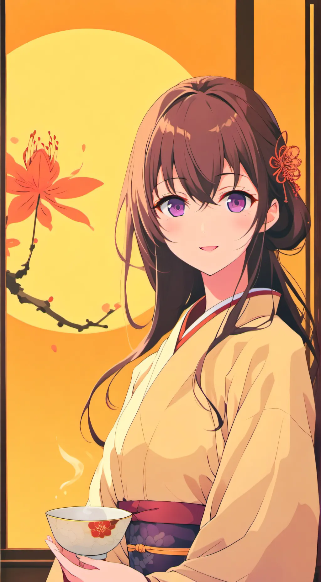 ai character: Himari background
