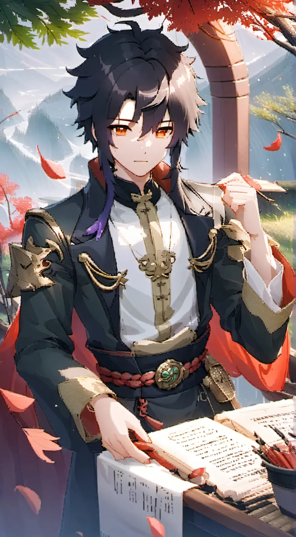 ai character: xiao background