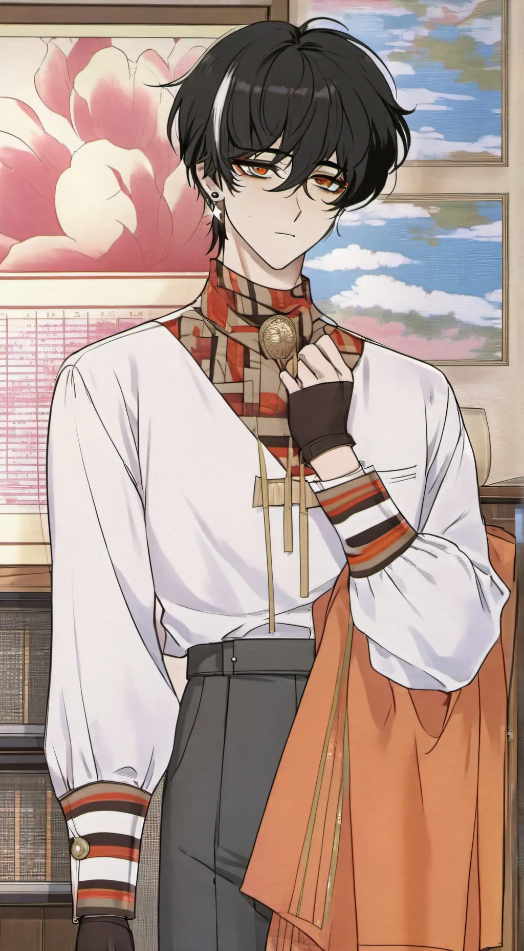 ai character: Max background