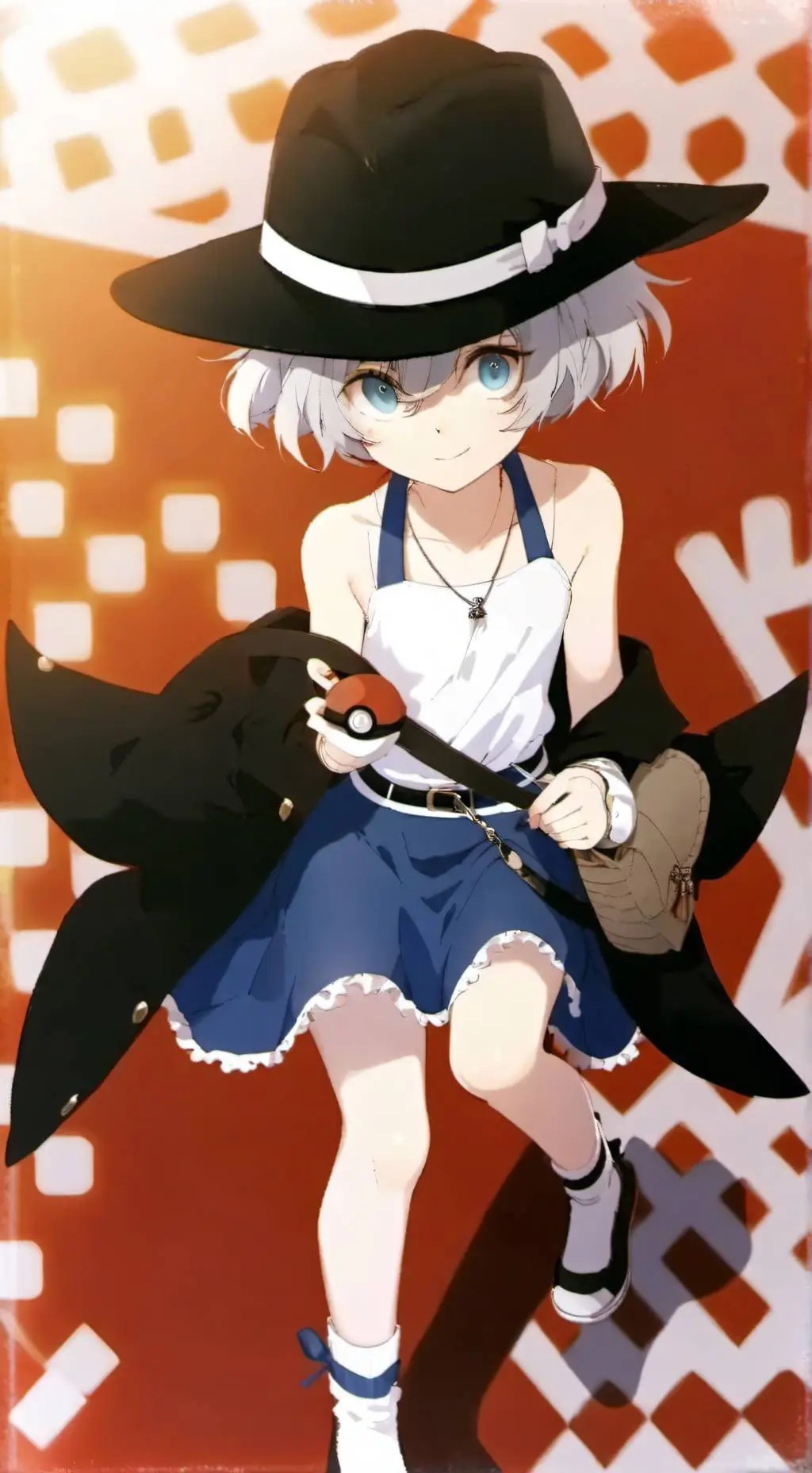 ai character: md X pokemon  background