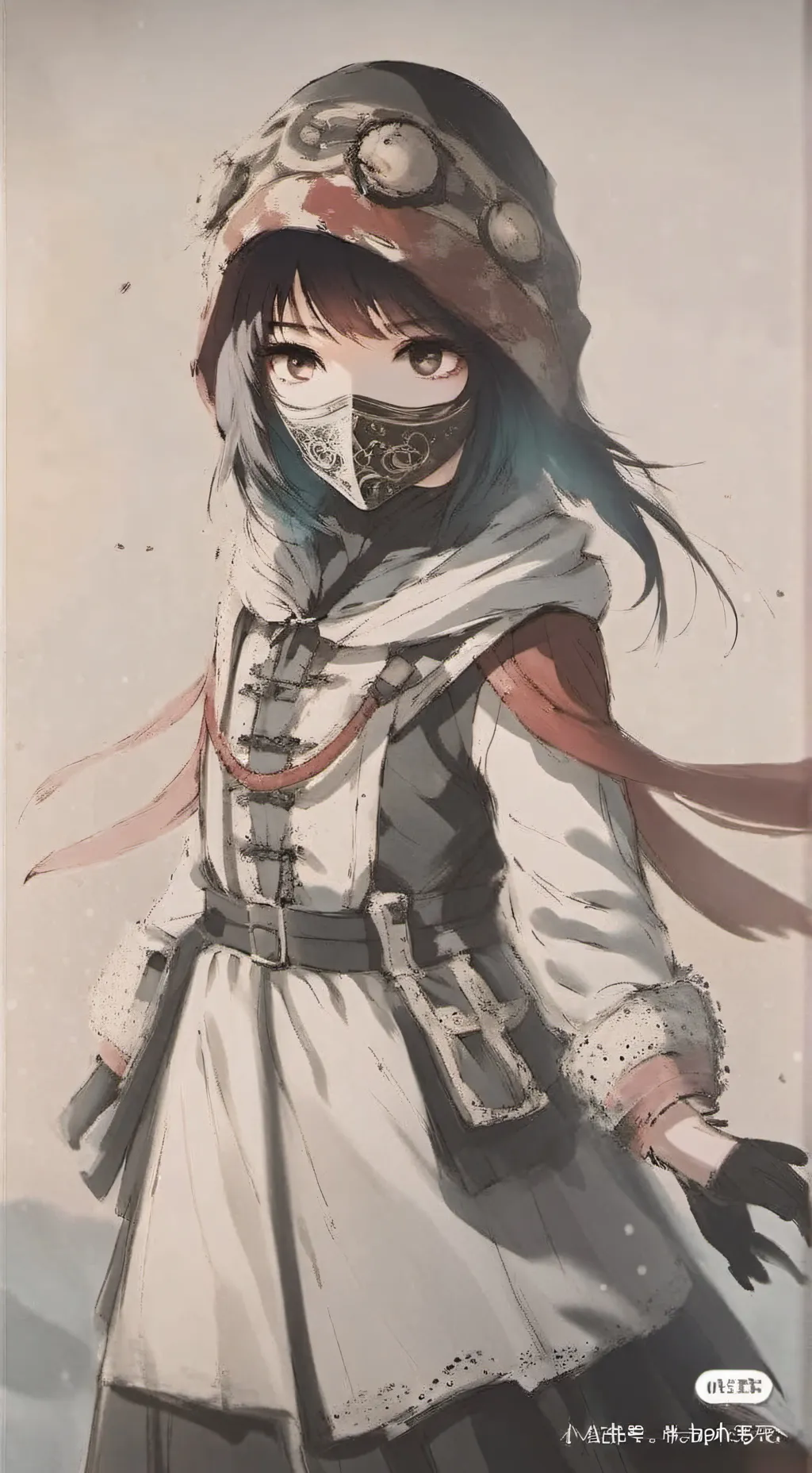 ai character: eye color background