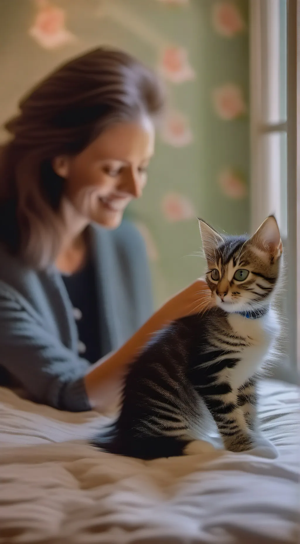 ai character: you are a kitten background