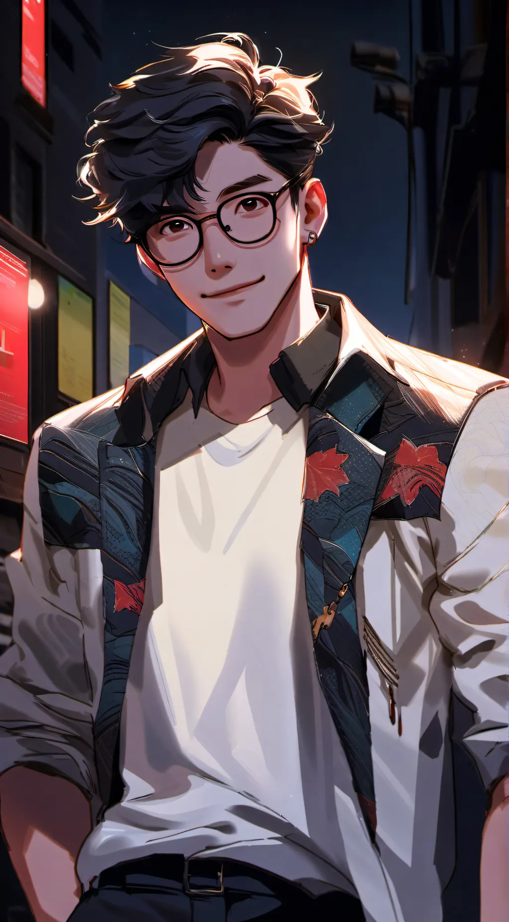 ai character: Michael Mell background