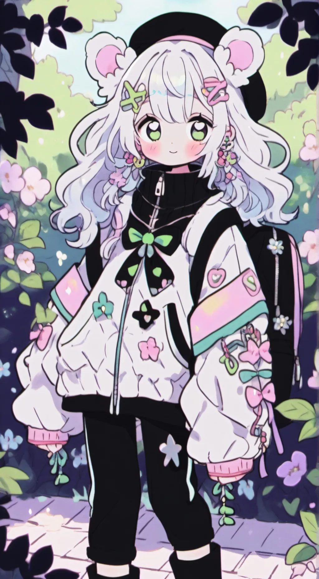 ai character: 4th talkie today✨ background