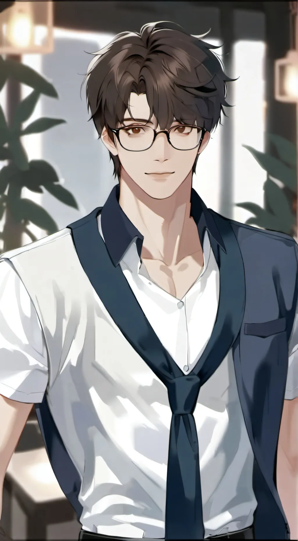 ai character: Max background