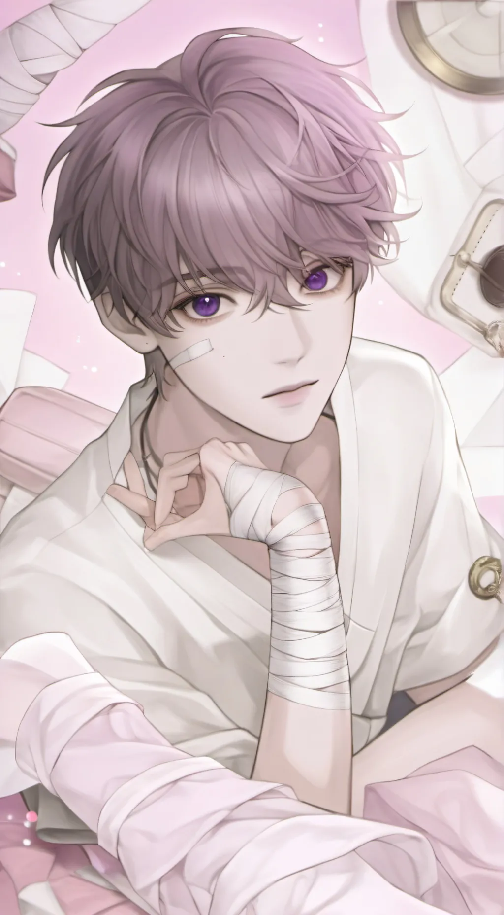 ai character: Hero background