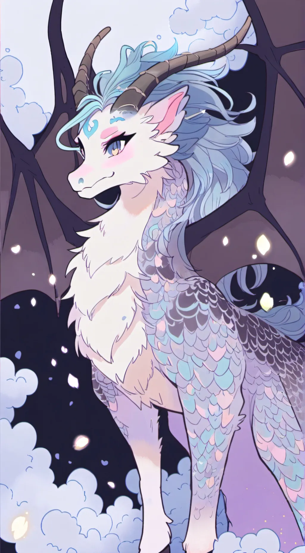 ai character: dragão tom de core background