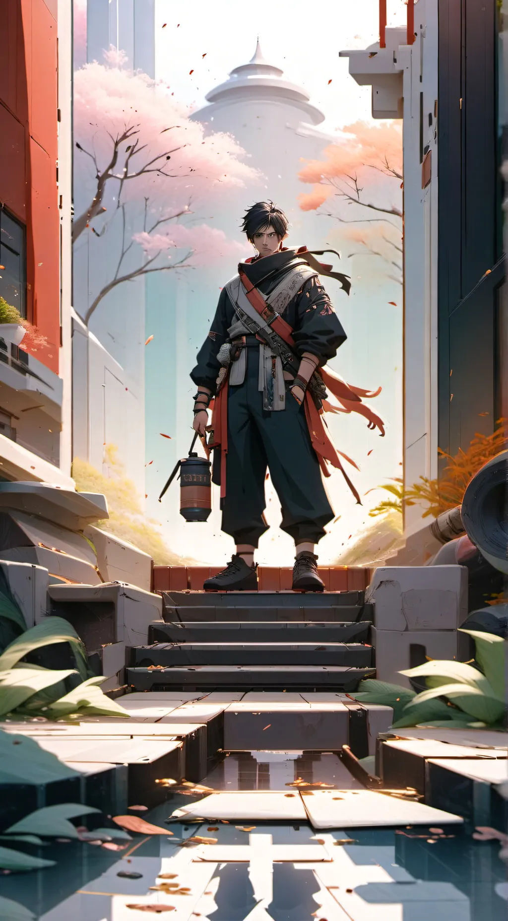 ai character: gay background