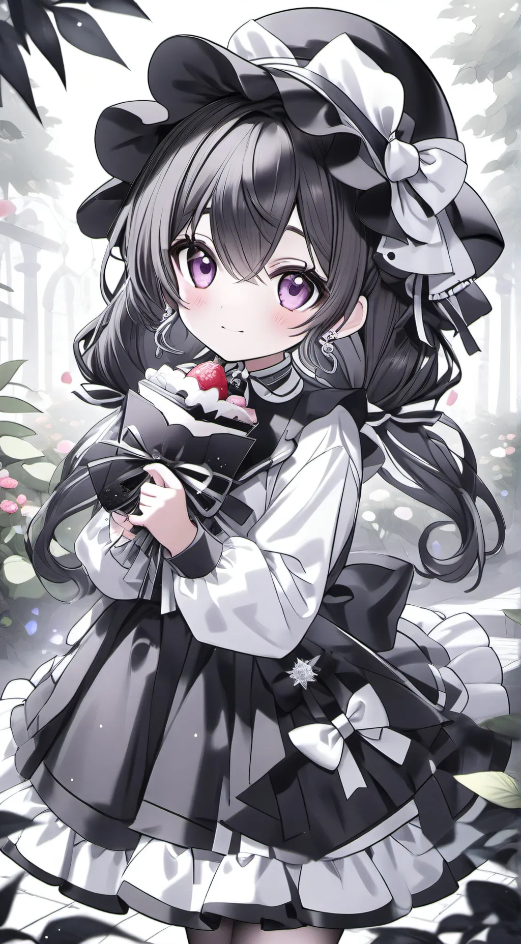 ai character: a girl background