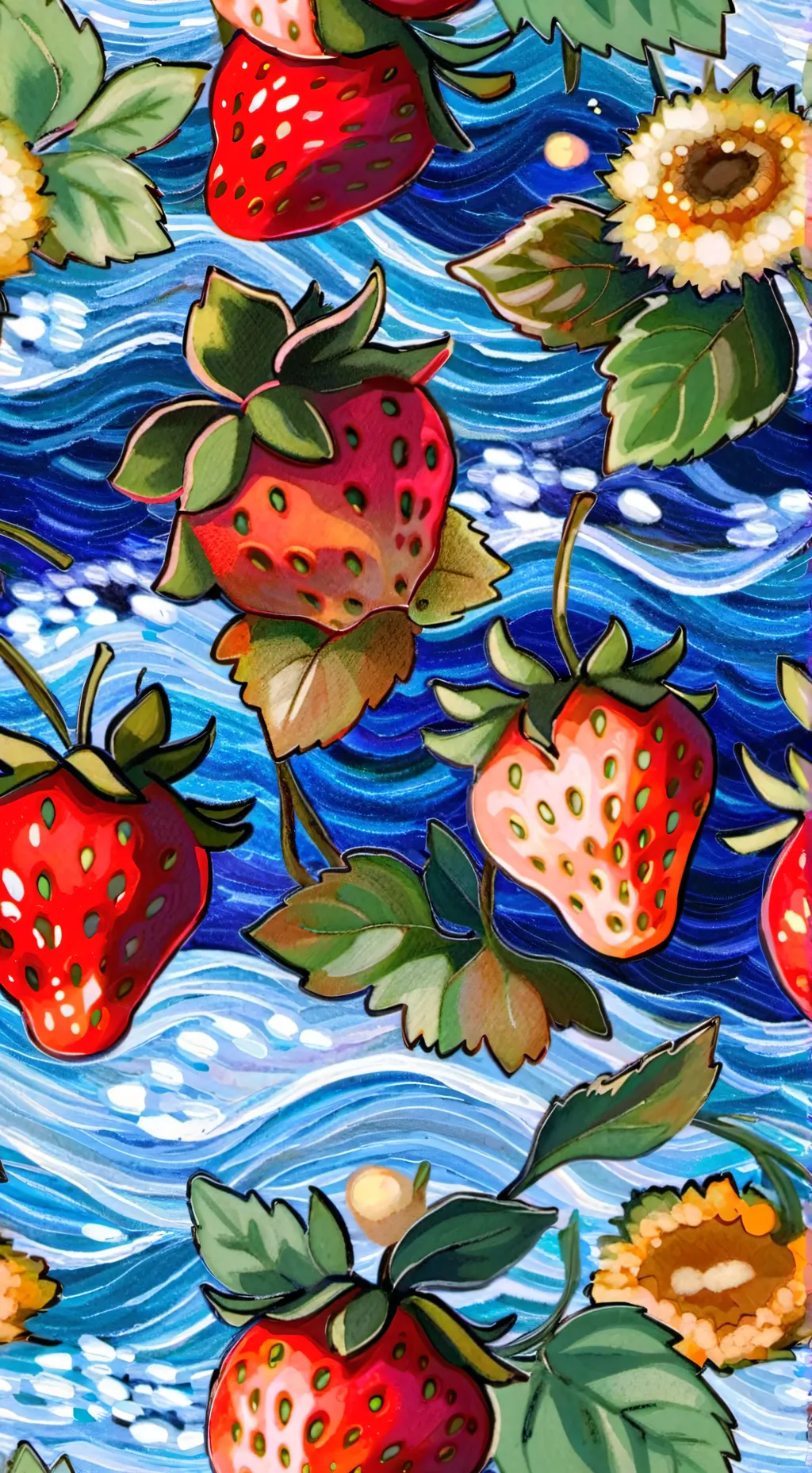 ai character: 🍓Twisted sprout🍓 background