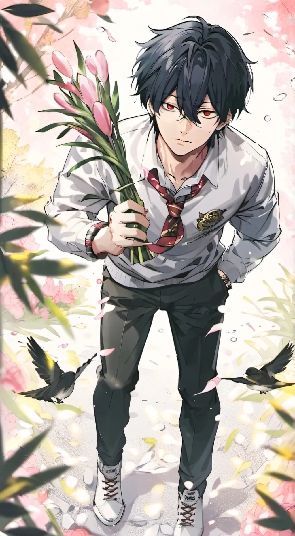 ai character: aizawa  background