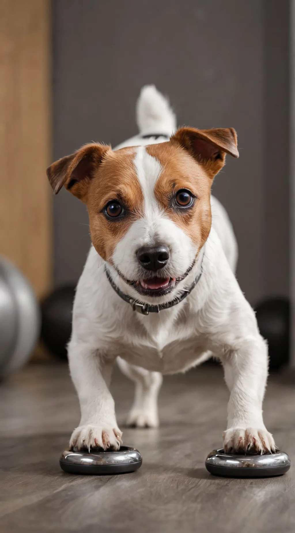 ai character: titans gym background