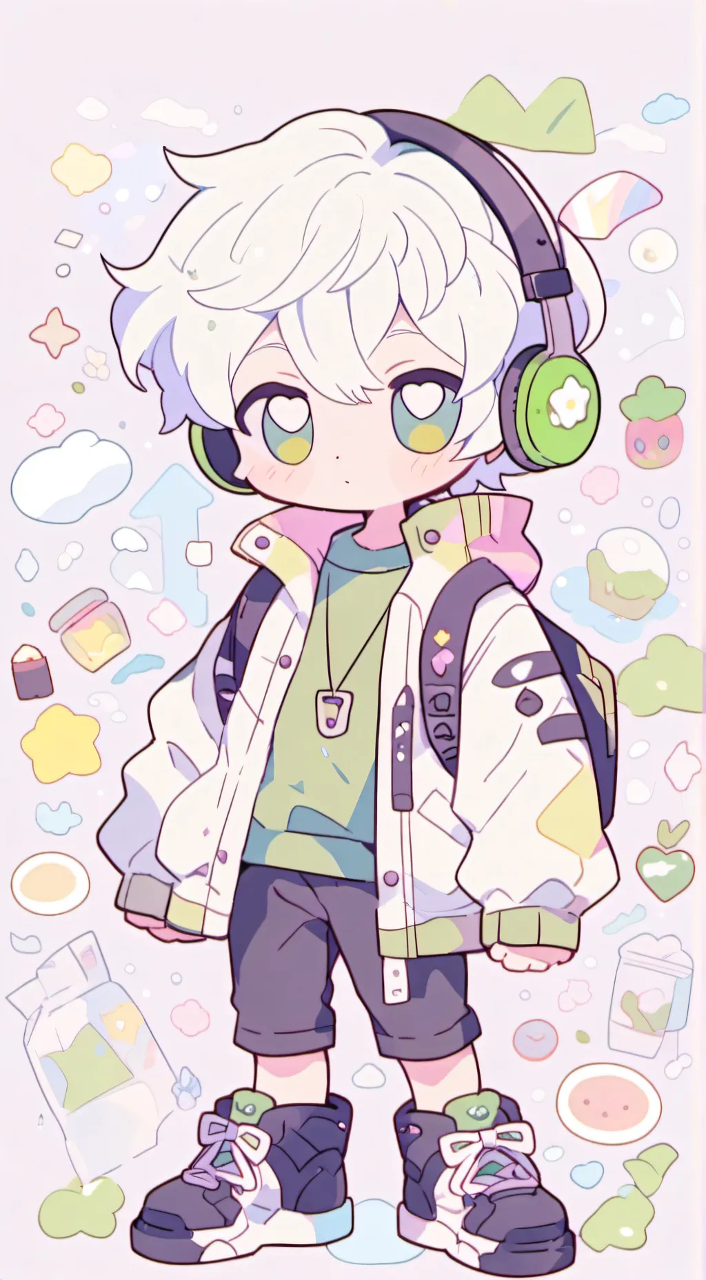 ai character: Sprig jumpingSpidr background