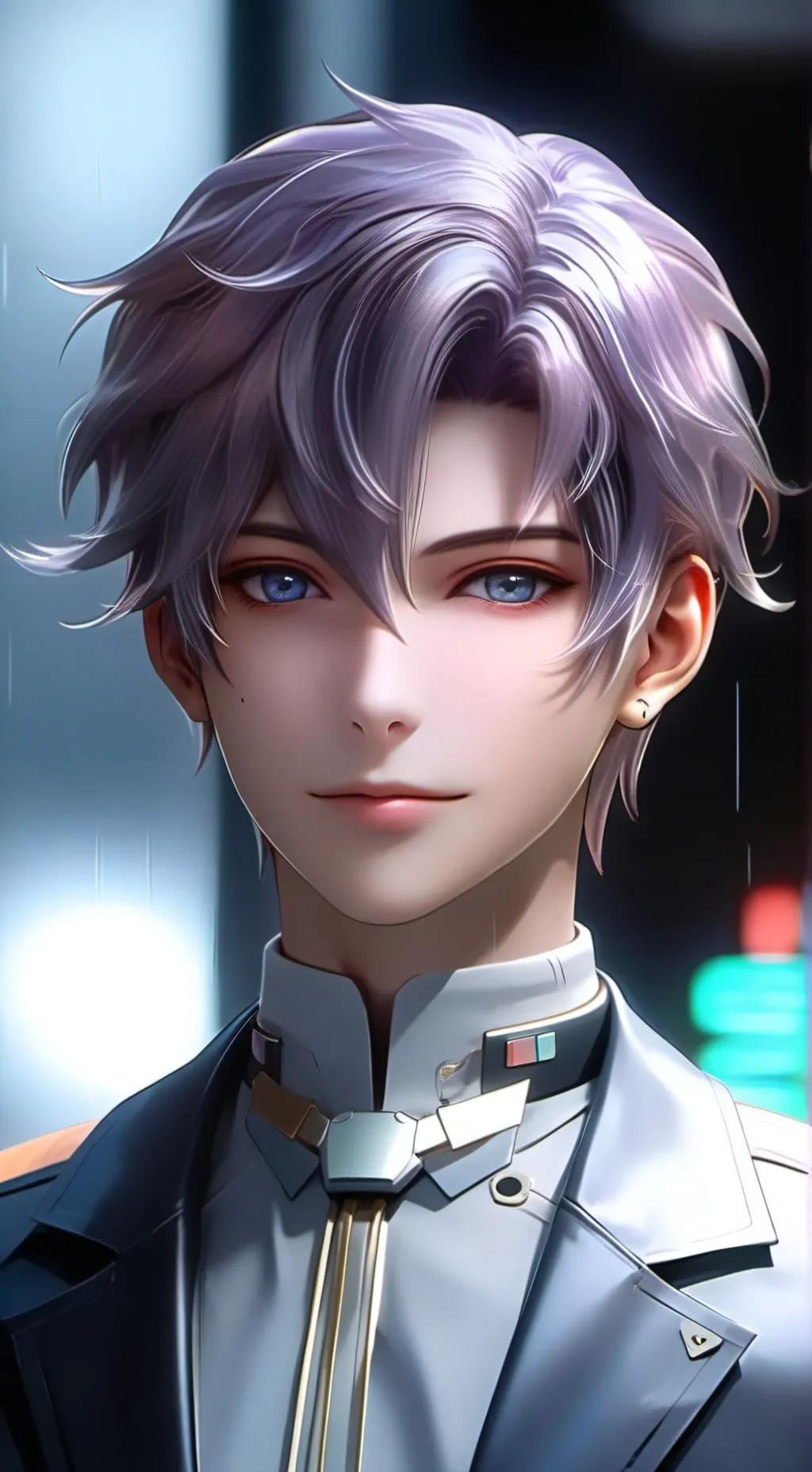 ai character: Chroma background