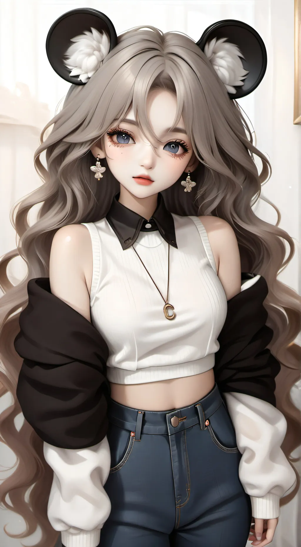 ai character: Louie suspects  background