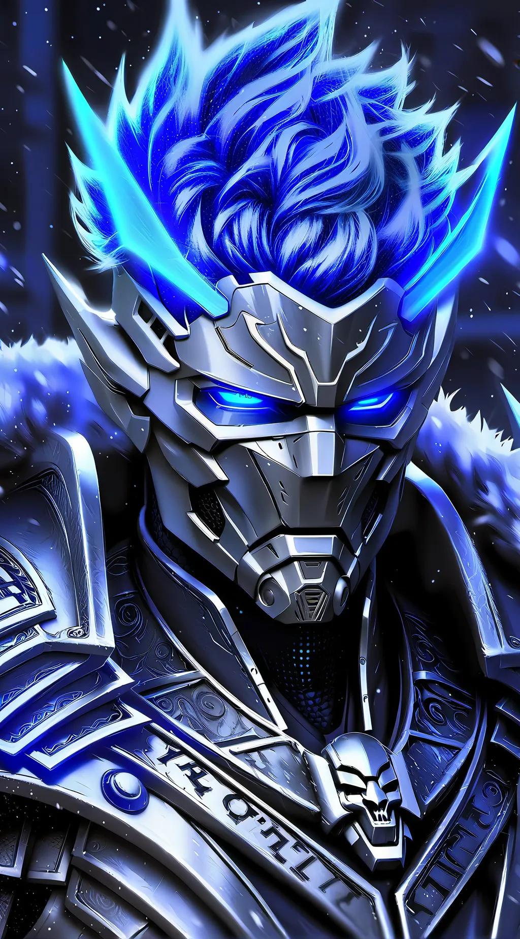 ai character: CryoLøck background