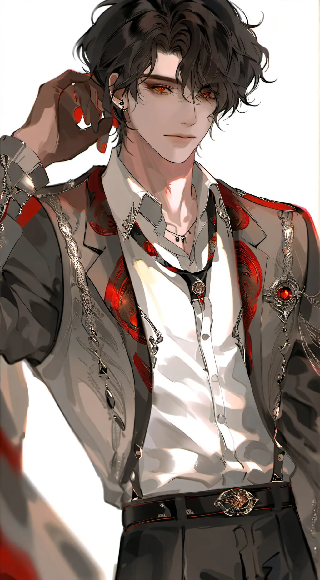 ai character: Xavier  background