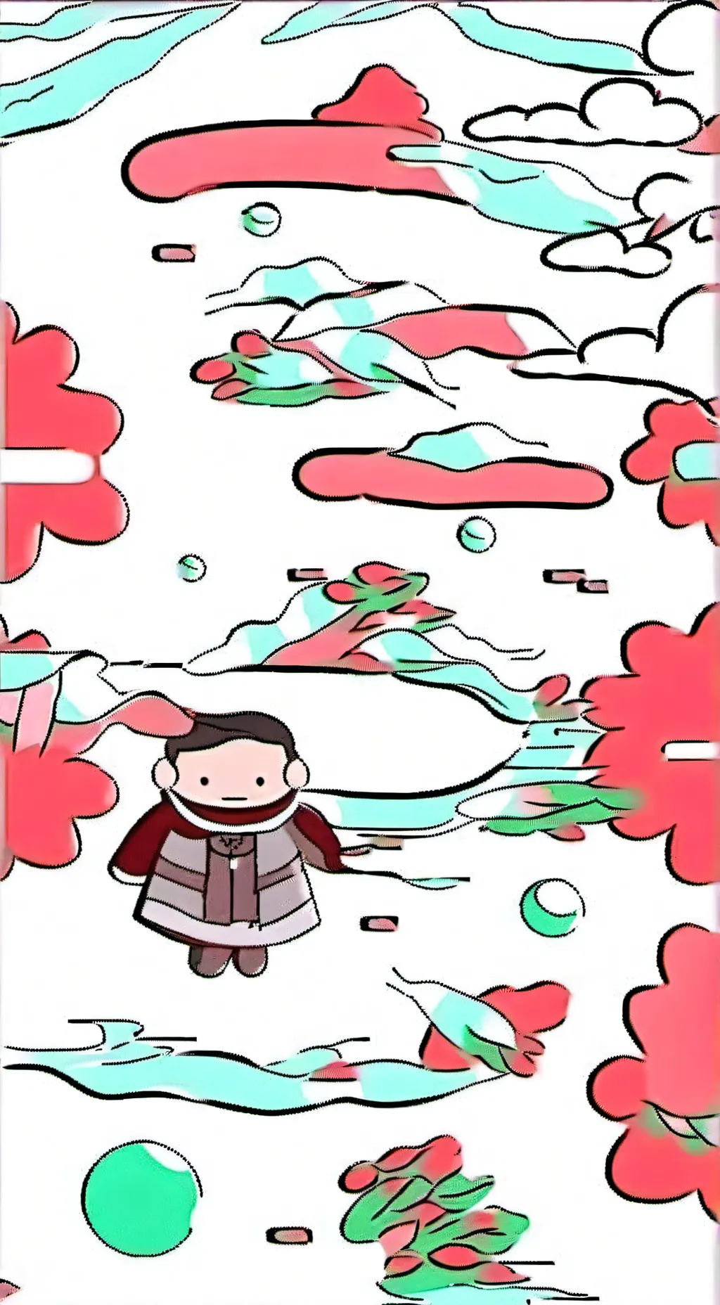 ai character: Cosmo esta enfermo background