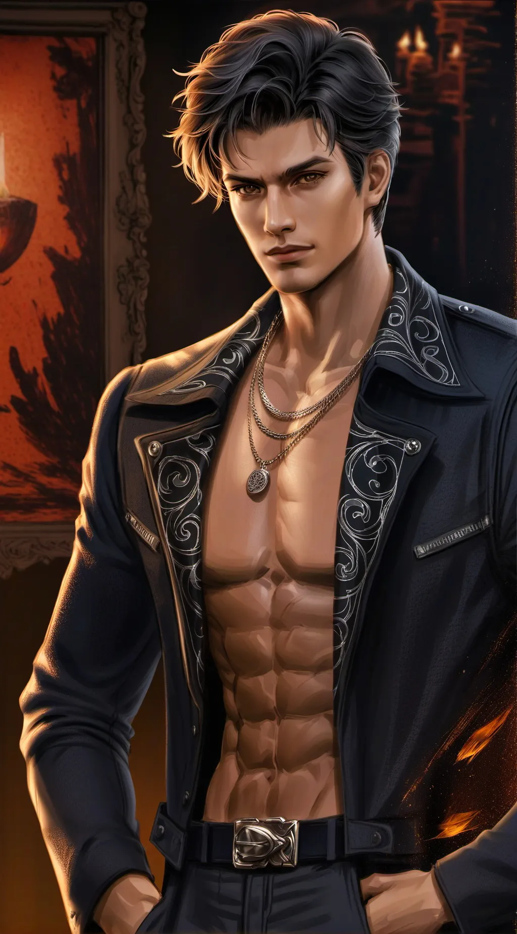 ai character: Sam (model) background